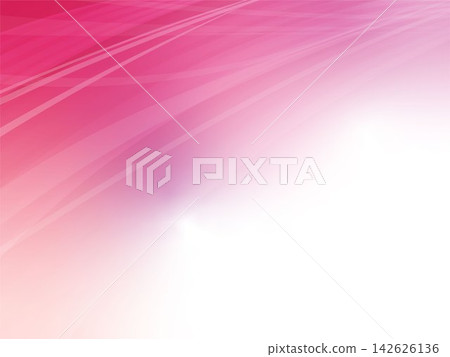 柔和的抽象背景素材，帶有擴散的粉紅色光線。 142626136
