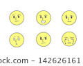 Emotional expression icon set 142626161