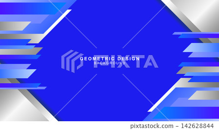 A geometric pattern background combining blue and gray gradients. A geometric pattern background combining blue and gray gradients. 142628844