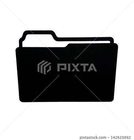 black leather wallet with lock icon black leather wallet with lock icon 142628892