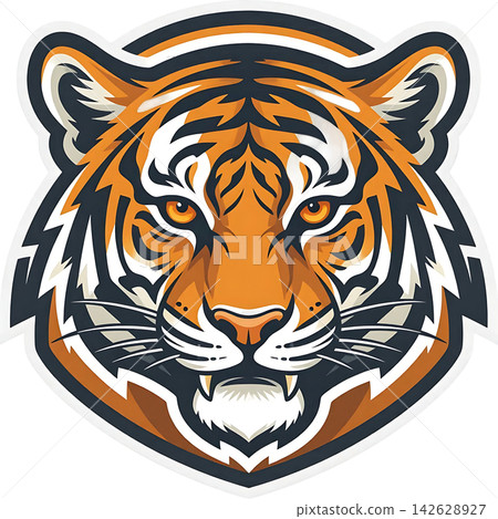 vector illustration of tiger vector illustration of tiger 142628927