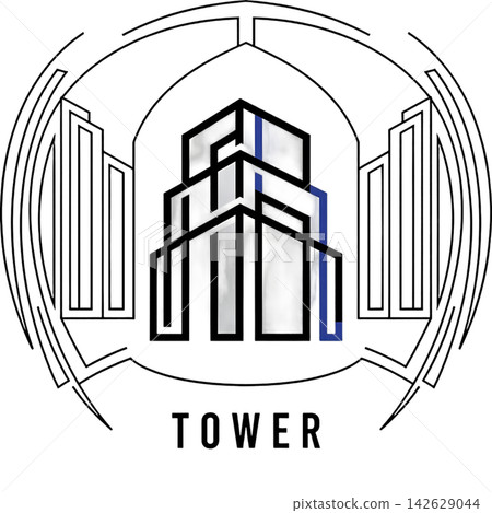 company building with building, architecture, buildings, constructions company building with building, architecture, buildings, constructions 142629044