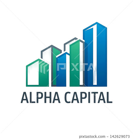 business plan of real estate icon, business logotype business plan of real estate icon, business logotype 142629073