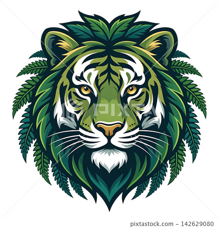 vector illustration of a lion vector illustration of a lion 142629080