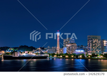 從Otsanbashi的橫濱夜景 142629170