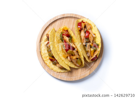 Mexican chicken tacos Mexican chicken tacos 142629710