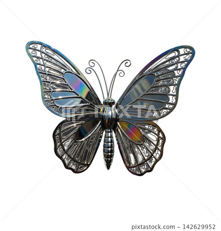 colorful butterfly isolated on white colorful butterfly isolated on white 142629952