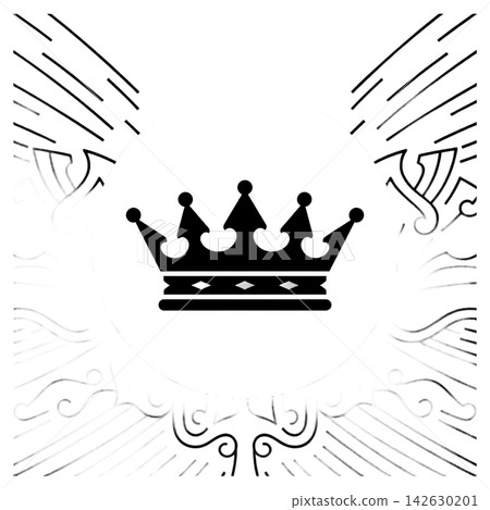 vintage silver crowns with crown 142630201