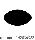black round stroke on white background 142630582