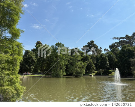 Pond in Retiro Park, Madrid, Spain Pond in Retiro Park, Madrid, Spain 142630721