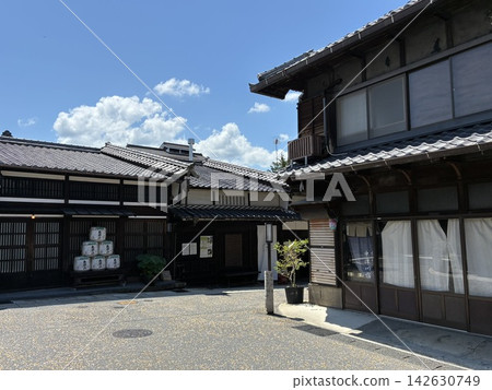 The townscape of Nakatsugawa-juku on the Nakasendo road in Gifu Prefecture The townscape of Nakatsugawa-juku on the Nakasendo road in Gifu Prefecture 142630749