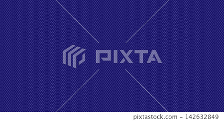 Sports blue jersey texture background. Seamless mesh fabric pattern with small perforated holes and subtle shadows. Realistic vector illustration for athletic wear, activewear, uniform design mockups Sports blue jersey texture background. Seamless mesh fabric pattern with small perforated holes and subtle shadows. Realistic vector illustration for athletic wear, activewear, uniform design mockups 142632849