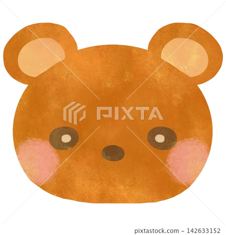 A simple and cute bear illustration A simple and cute bear illustration 142633152