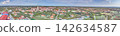Bale historic town and olive groves aerial view in Istria Croatia 142634587