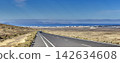 Road to Playa Blanca with Fuerteventura view on Lanzarote 142634608