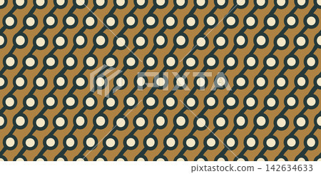 Retro geometric patterns and a continuous circle pattern Retro geometric patterns and a continuous circle pattern 142634633
