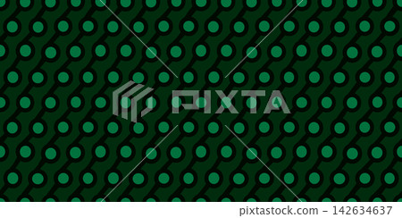 A geometric continuous pattern woven from connected circles and lines, vector illustration. A geometric continuous pattern woven from connected circles and lines, vector illustration. 142634637