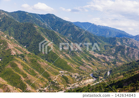 Landscape photography showing a mountain village. Armenia Landscape photography showing a mountain village. Armenia 142634843