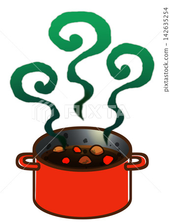 Rotten curry (red pot with two handles) Rotten curry (red pot with two handles) 142635254