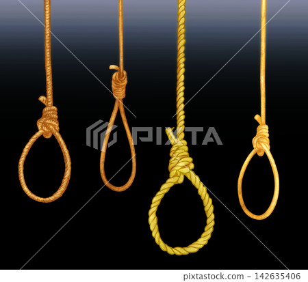 Multiple hanging nooses Multiple hanging nooses 142635406