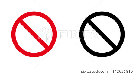 Prohibition Sign Solid Icon Set. Restriction, No Entry, And Forbidden Access Silhouette Symbol Collection. Warning And Safety Indication. Isolated Vector Illustration Prohibition Sign Solid Icon Set. Restriction, No Entry, And Forbidden Access Silhouette Symbol Collection. Warning And Safety Indication. Isolated Vector Illustration 142635819