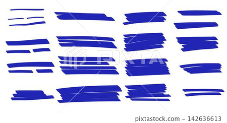 Messy textured blue line scribbles and anti-design doodles vector illustration set isolated on white background. Messy pen scratch scribble doodle elements in blu Messy textured blue line scribbles and anti-design doodles vector illustration set isolated on white background. Messy pen scratch scribble doodle elements in blu 142636613