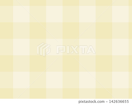 Yellow gingham check seamless pattern, swatch included. Yellow gingham check seamless pattern, swatch included. 142636655
