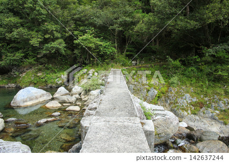 Iwakawachi Submersible Bridge, Ino Town, Kochi Prefecture Iwakawachi Submersible Bridge, Ino Town, Kochi Prefecture 142637244
