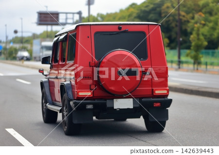 Image of a German-made SUV vehicle Image of a German-made SUV vehicle 142639443