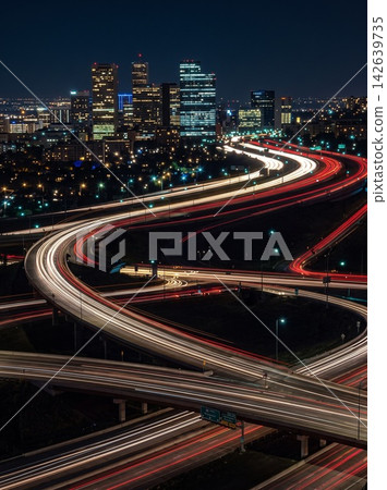 highway at night 142639735
