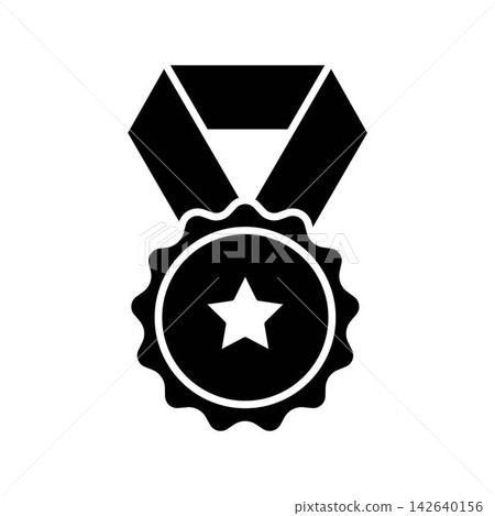 Medal icon vector symbol design templates Medal icon vector symbol design templates 142640156