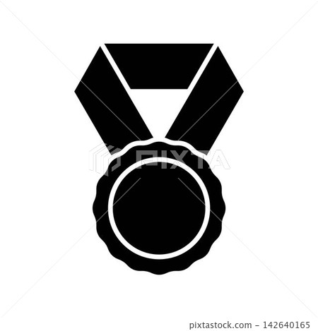 Medal icon vector symbol design templates 142640165