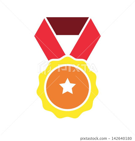Medal icon vector symbol design templates Medal icon vector symbol design templates 142640180