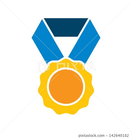 Medal icon vector symbol design templates Medal icon vector symbol design templates 142640182