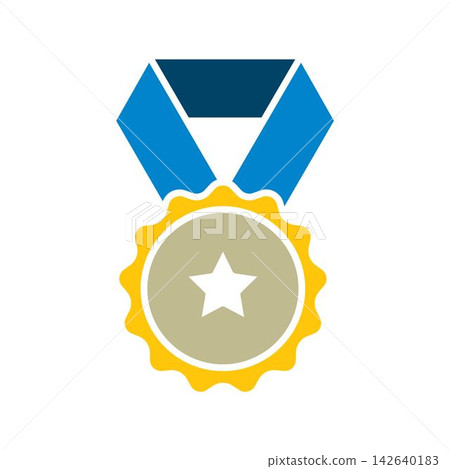 Medal icon vector symbol design templates Medal icon vector symbol design templates 142640183