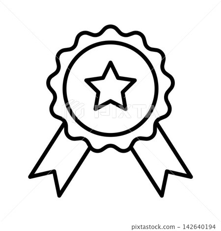 Medal icon vector symbol design templates Medal icon vector symbol design templates 142640194