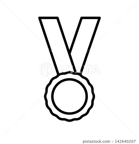 Medal icon vector symbol design templates Medal icon vector symbol design templates 142640207