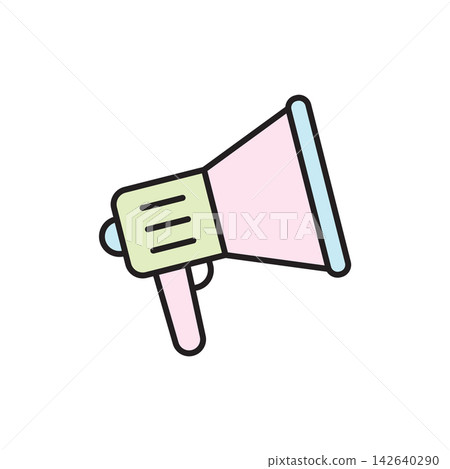 Megaphone icon vector design templates simple and modern 142640290