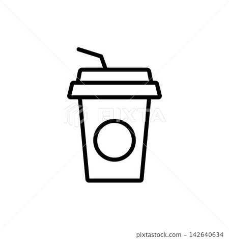 Disposable cup icon vector design templates Disposable cup icon vector design templates 142640634
