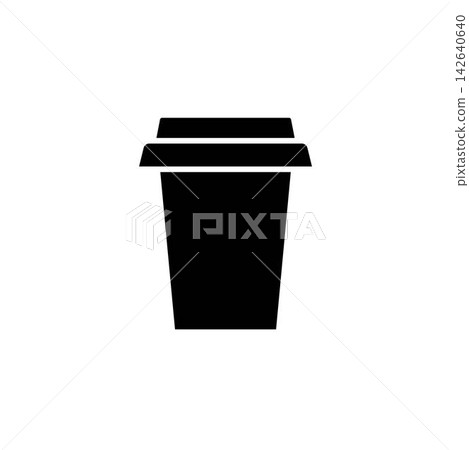 Disposable cup icon vector design templates Disposable cup icon vector design templates 142640640