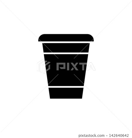 Disposable cup icon vector design templates Disposable cup icon vector design templates 142640642