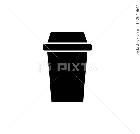 Disposable cup icon vector design templates Disposable cup icon vector design templates 142640644