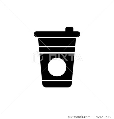 Disposable cup icon vector design templates Disposable cup icon vector design templates 142640649