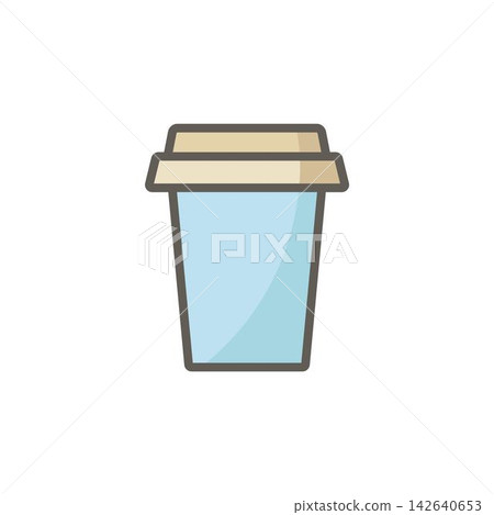 Disposable cup icon vector design templates Disposable cup icon vector design templates 142640653