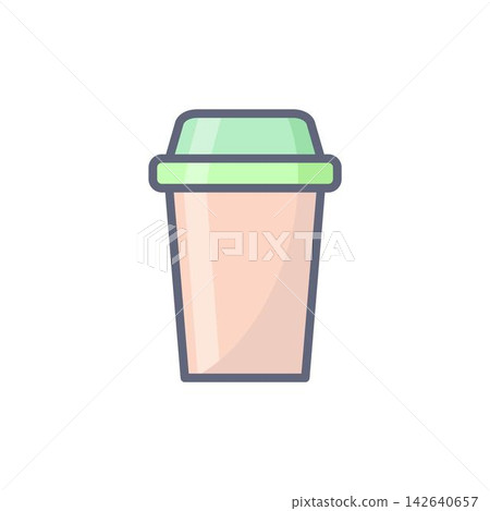 Disposable cup icon vector design templates Disposable cup icon vector design templates 142640657