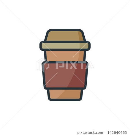 Disposable cup icon vector design templates Disposable cup icon vector design templates 142640663