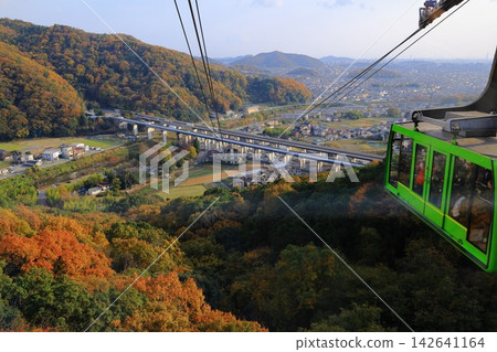 Mount Shosha, ablaze with autumn colors (Himeji City, Hyogo Prefecture) Mount Shosha, ablaze with autumn colors (Himeji City, Hyogo Prefecture) 142641164