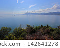 The Seto Inland Sea as seen from the Hikita Lighthouse located within the Hikita Castle ruins (Higashikagawa City, Kagawa Prefecture) 142641278