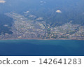 Aki City, Kochi Prefecture, as seen from above 142641283