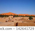 Morocco, Merzouga, Blue Sky 142641729